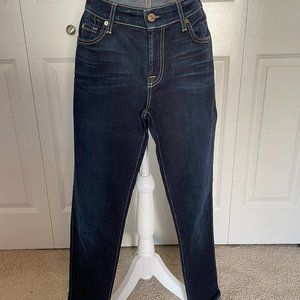 7 For All Mankind 'the slim cigarette' Cuffed Jeans